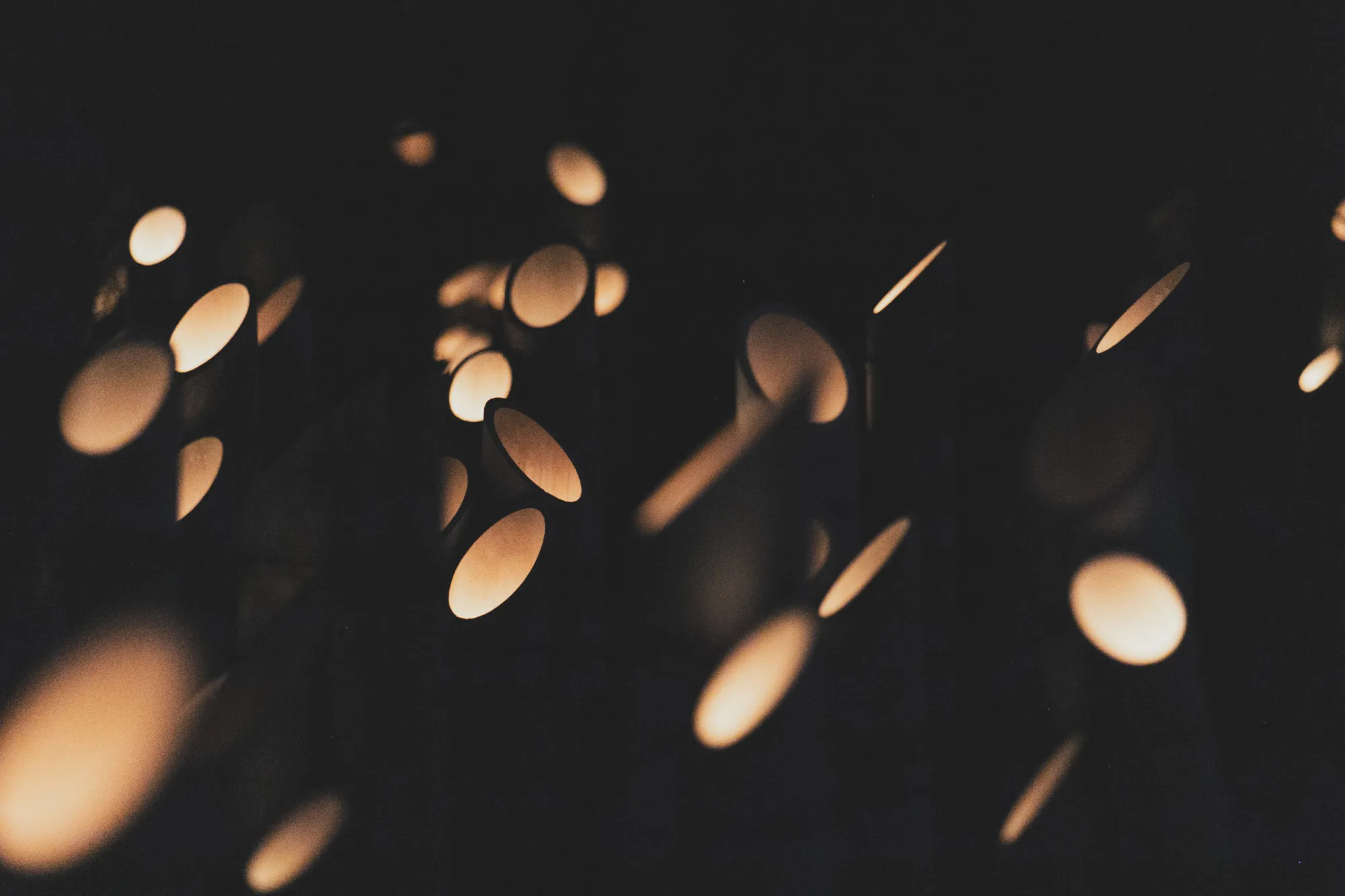 穂高神社 神竹灯